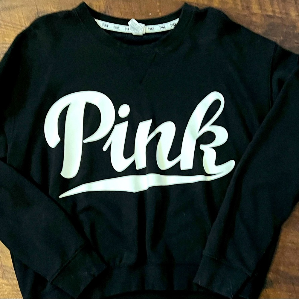 Pink Victoria Secret crewneck sweatshirt